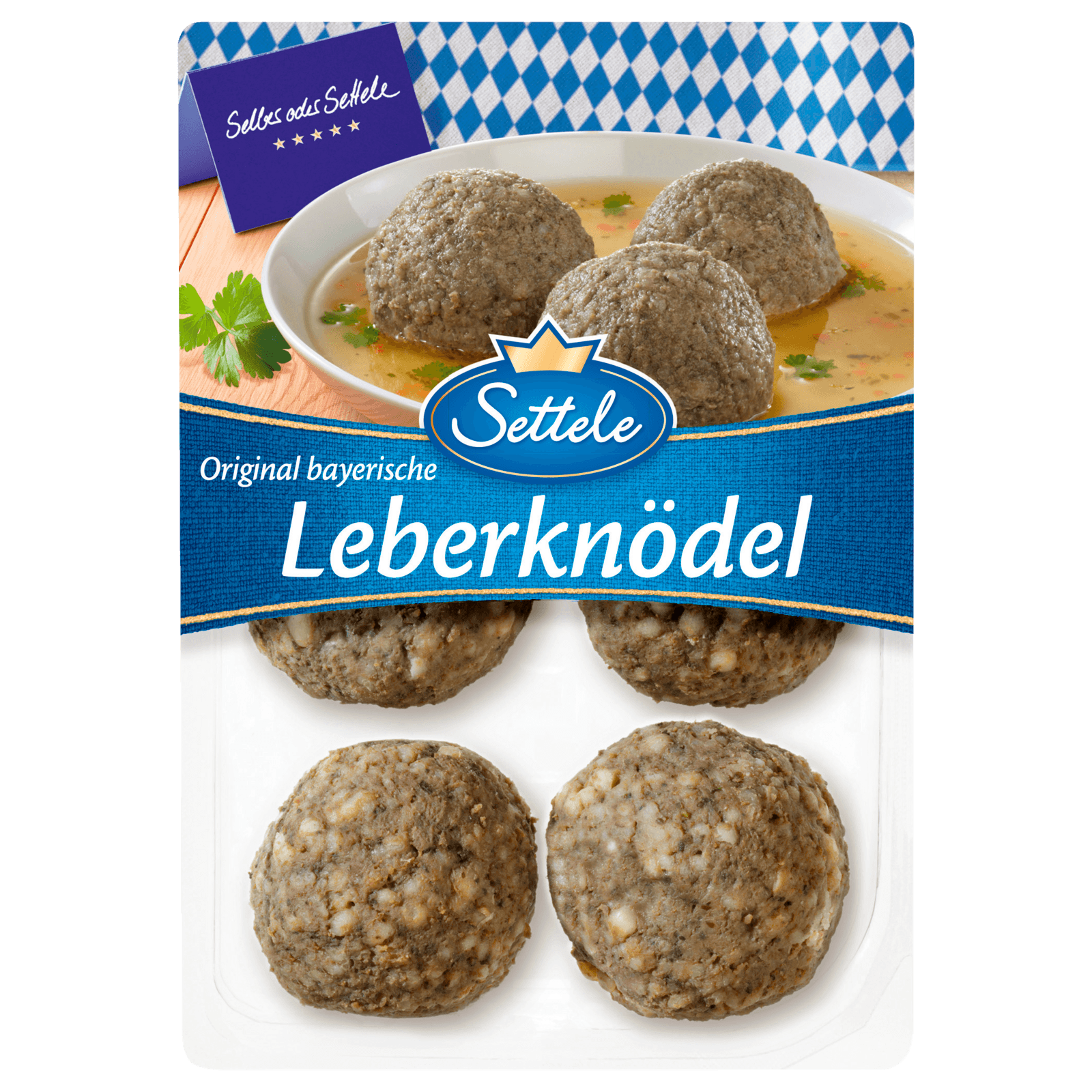 Settele Original bayerische Leberknödel 450g bei REWE online bestellen!