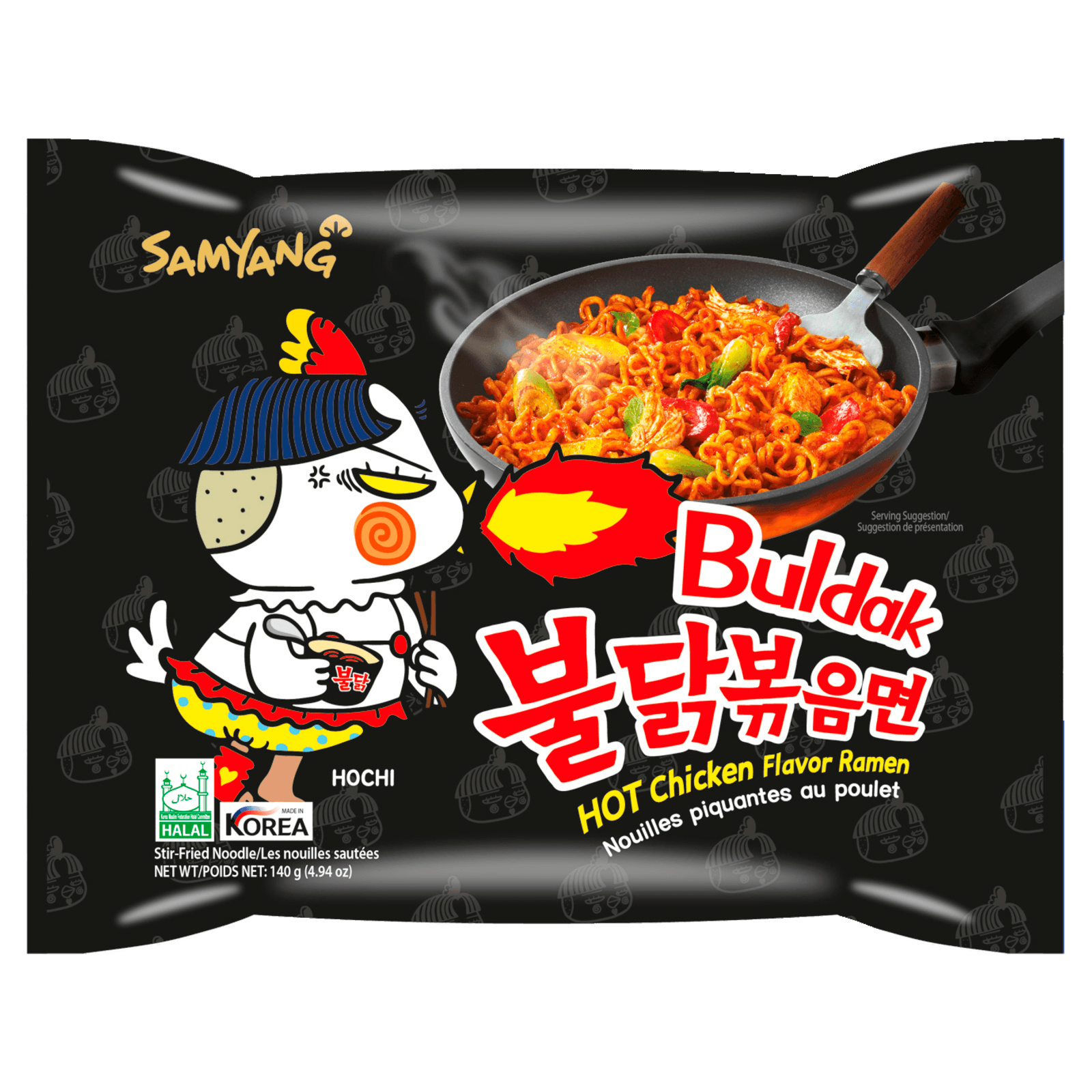 Samyang Buldak Hot Chicken Flavor Ramen 140g