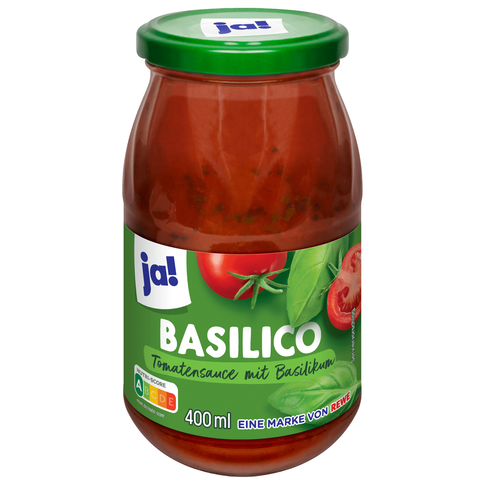 ja! Tomate-Basilikum Pasta-Sauce 400g bei REWE online bestellen!