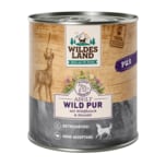 Wildes Land Adult Wild Pur mit Wildfleisch & Distelöl 800g