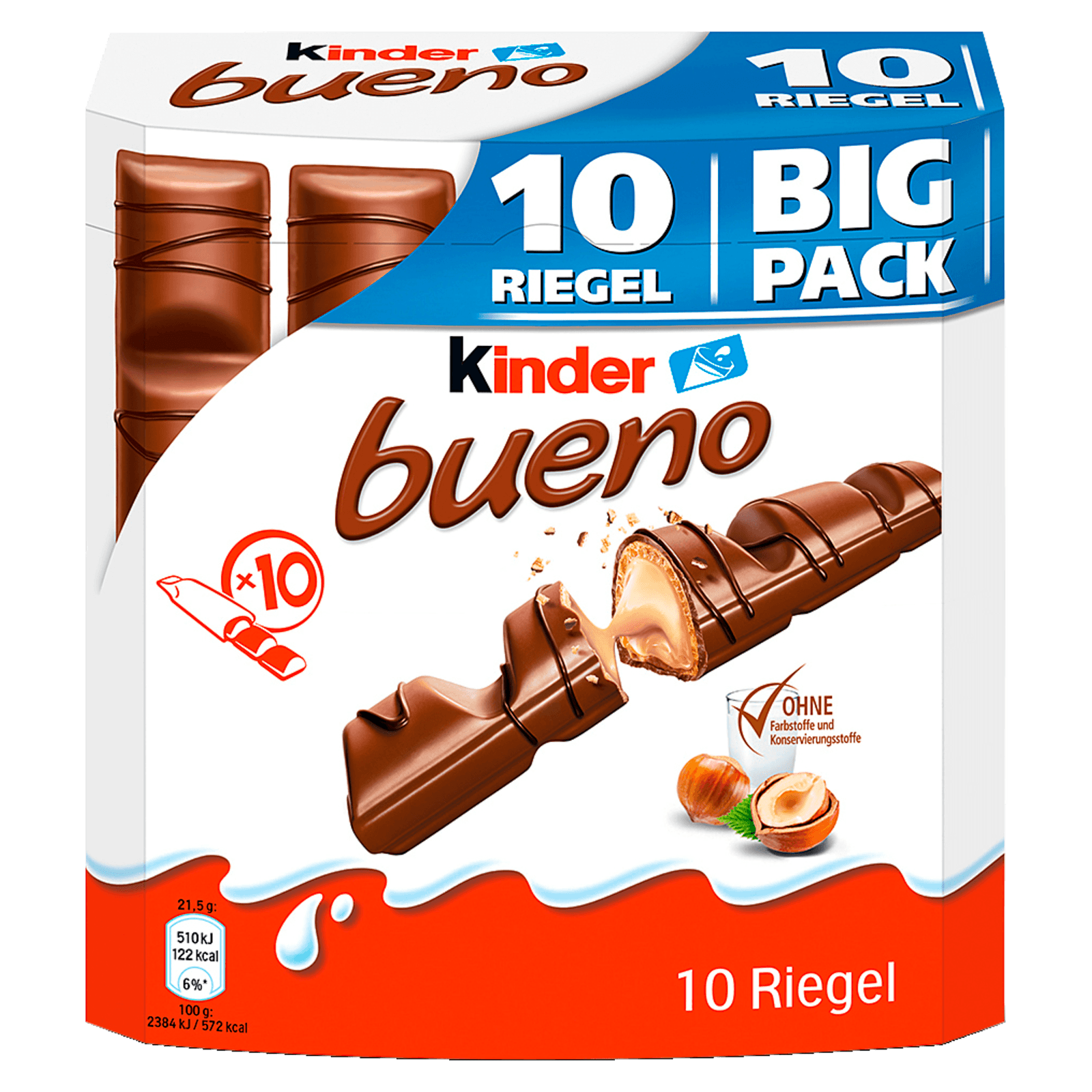 Kinder Bueno 10 Stück