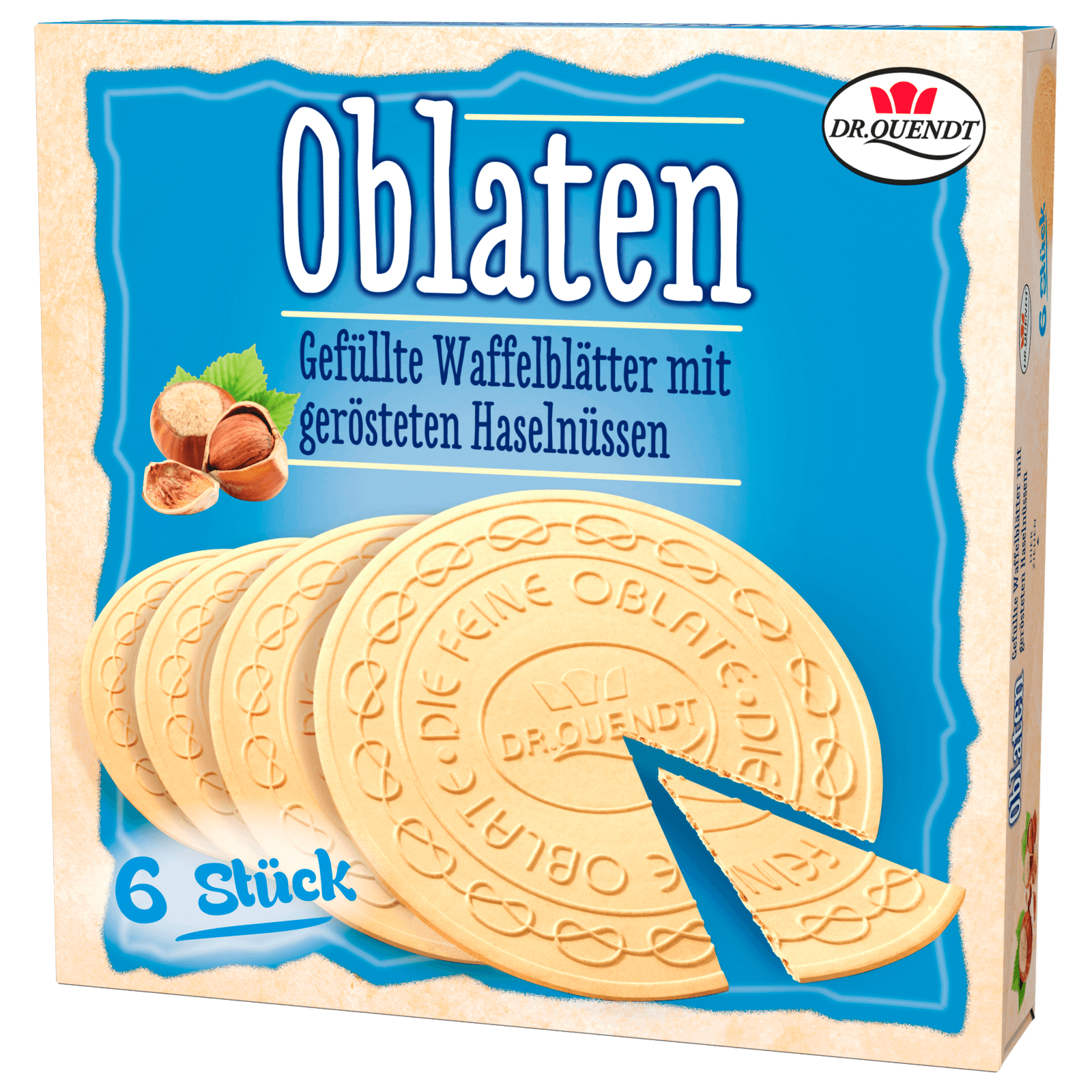 Dr. Quendt Oblaten Haselnuss 150g