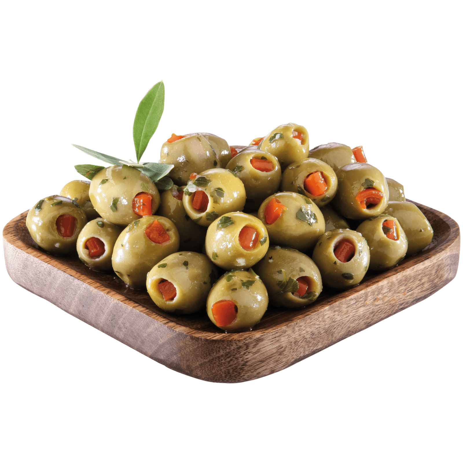Grüne Mammut Oliven mit Paprika 800g bei REWE online bestellen!