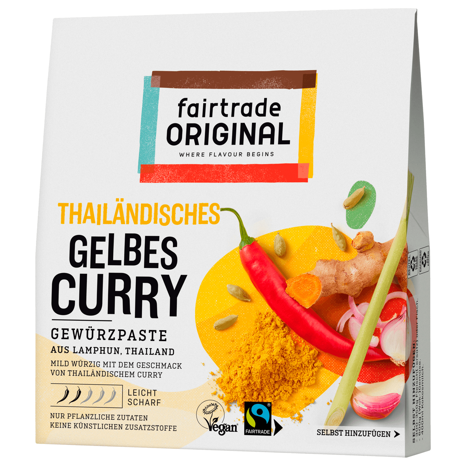 Fairtrade Original Thailändisches Gelbes Curry 70g