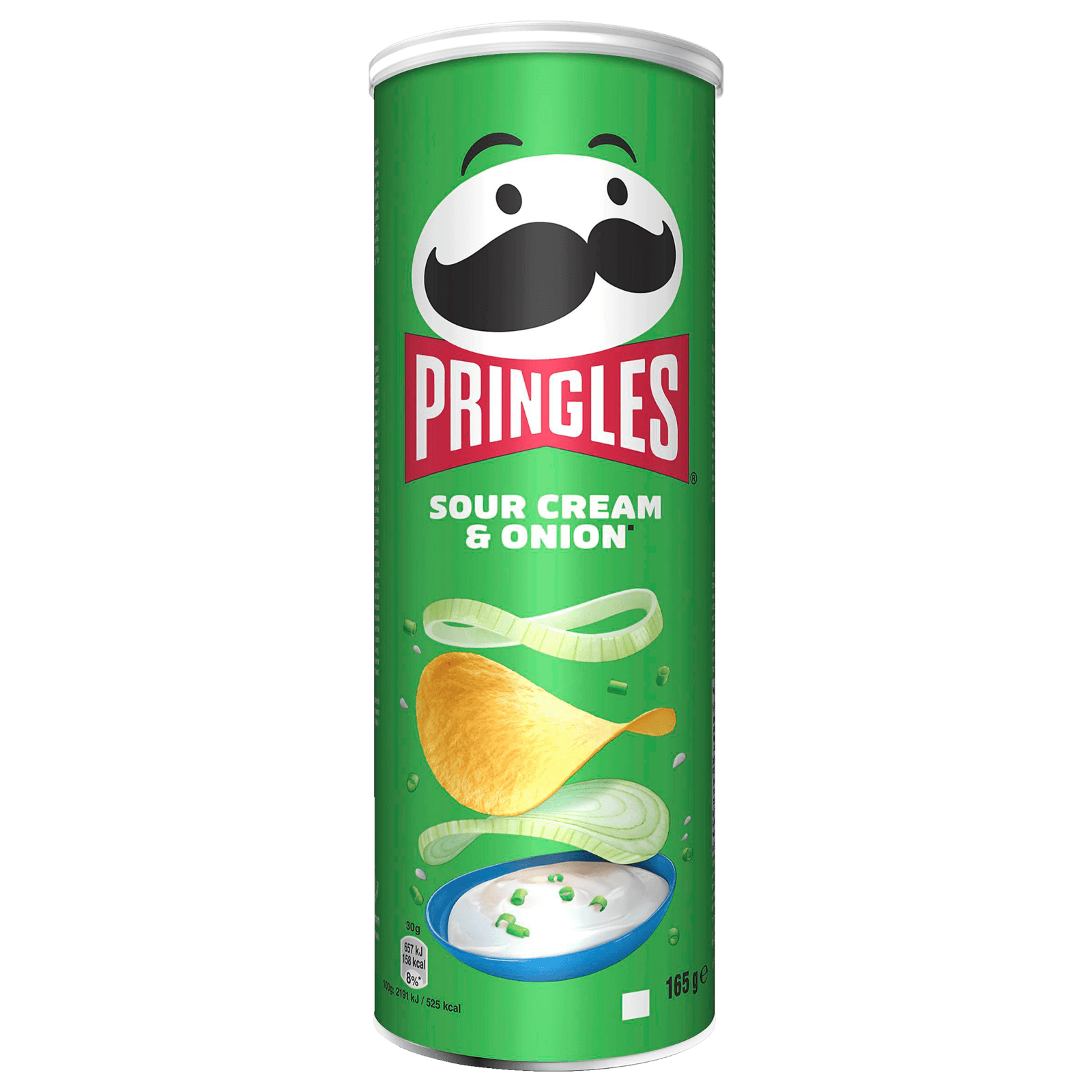 Pringles Sour Cream & Onion Chips 165g