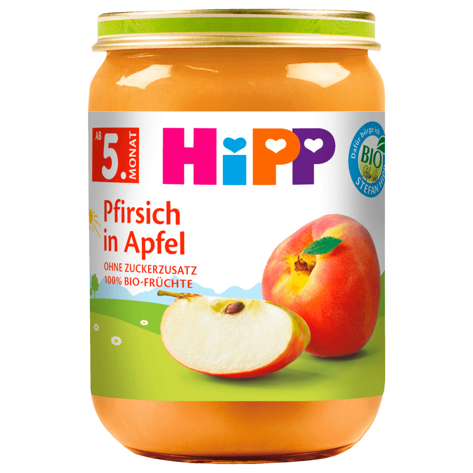 Hipp Bio Pfirsich mit Apfel 190g