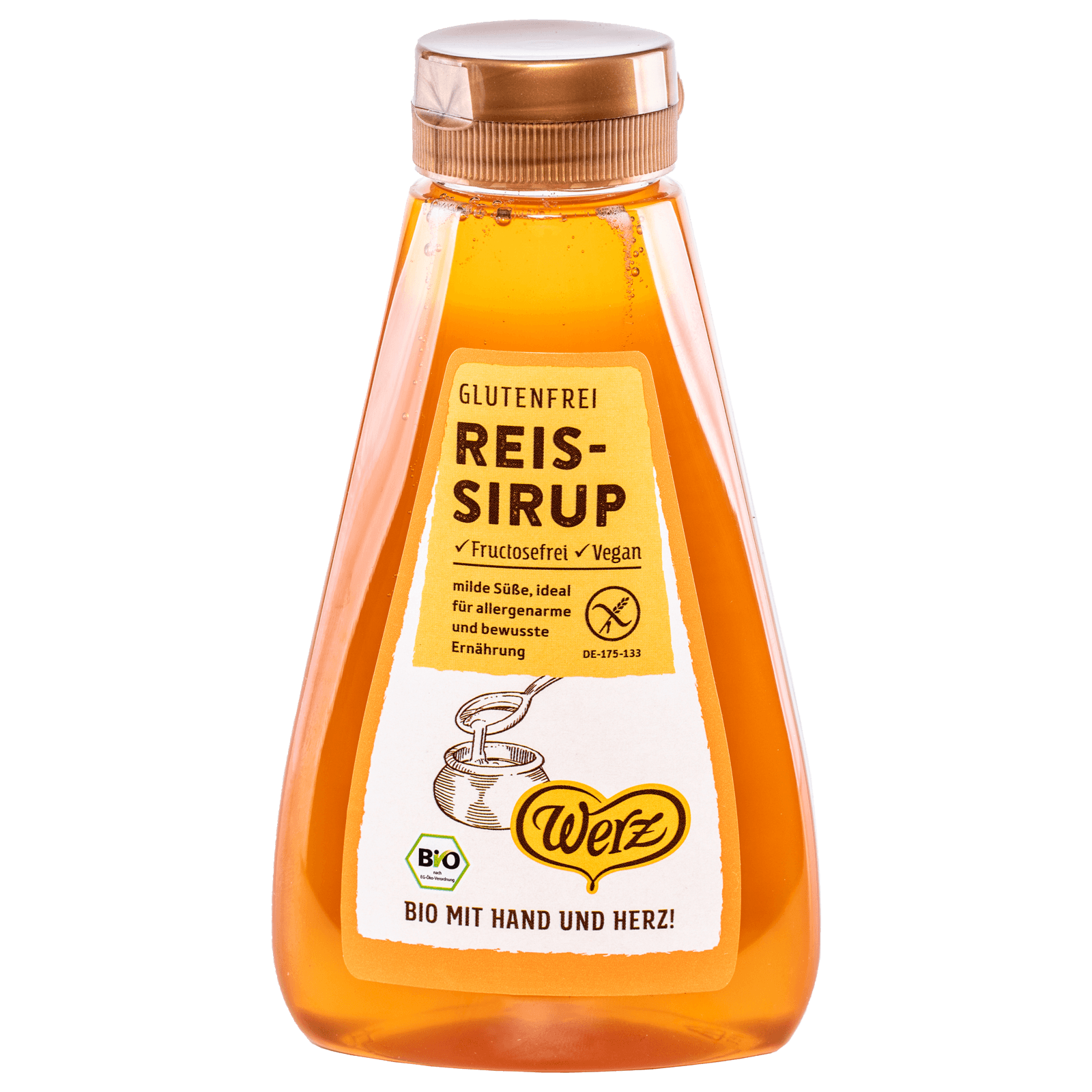 Werz Bio Reissirup fructosefrei 460g