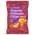 El Origen Bio Kochbananen Chips Paprika 80g