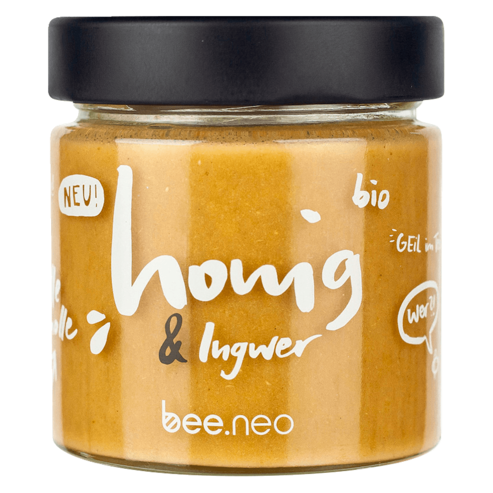 bee.neo Bio Honig & Ingwer 230g