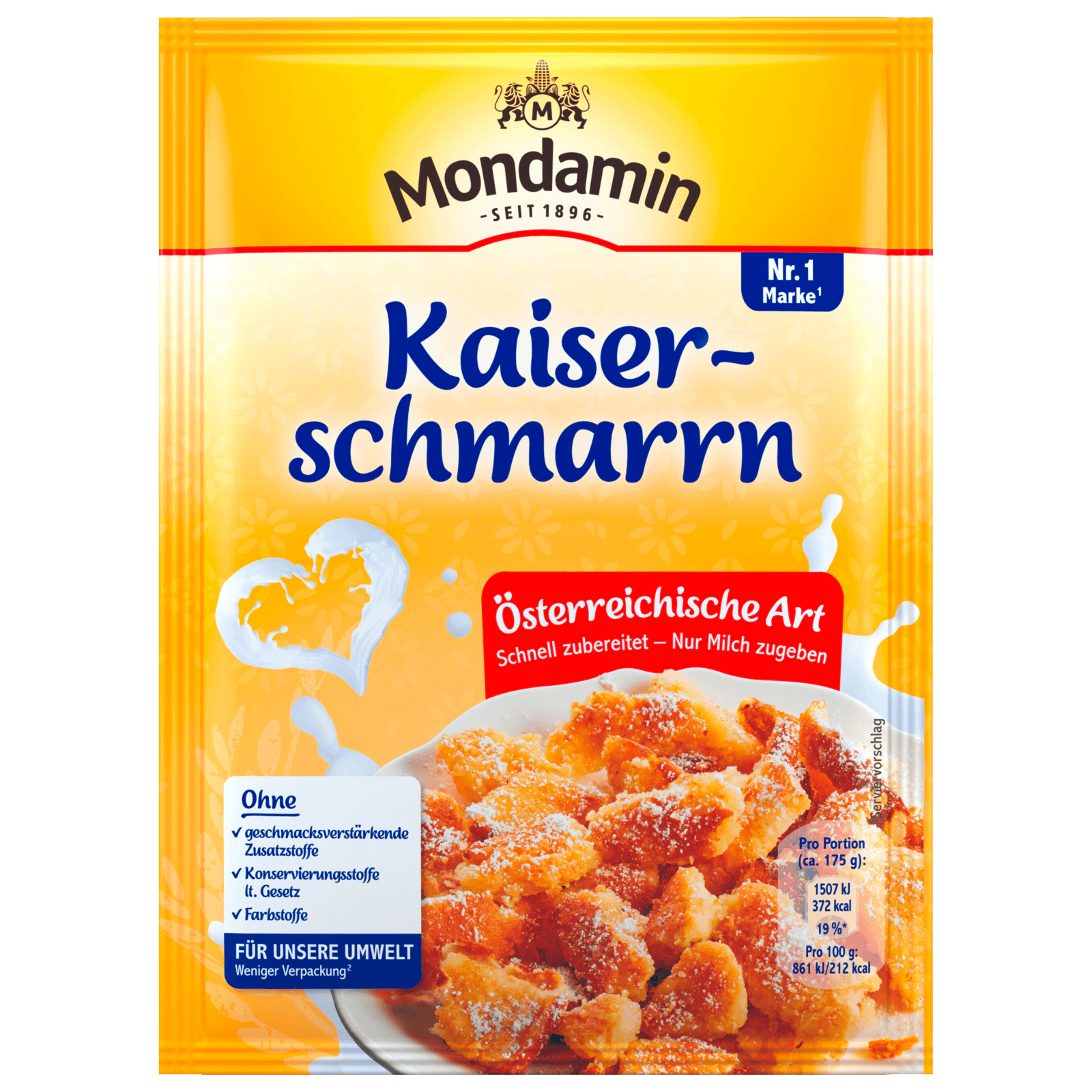Mondamin Kaiserschmarrn Österreichische Art 135g