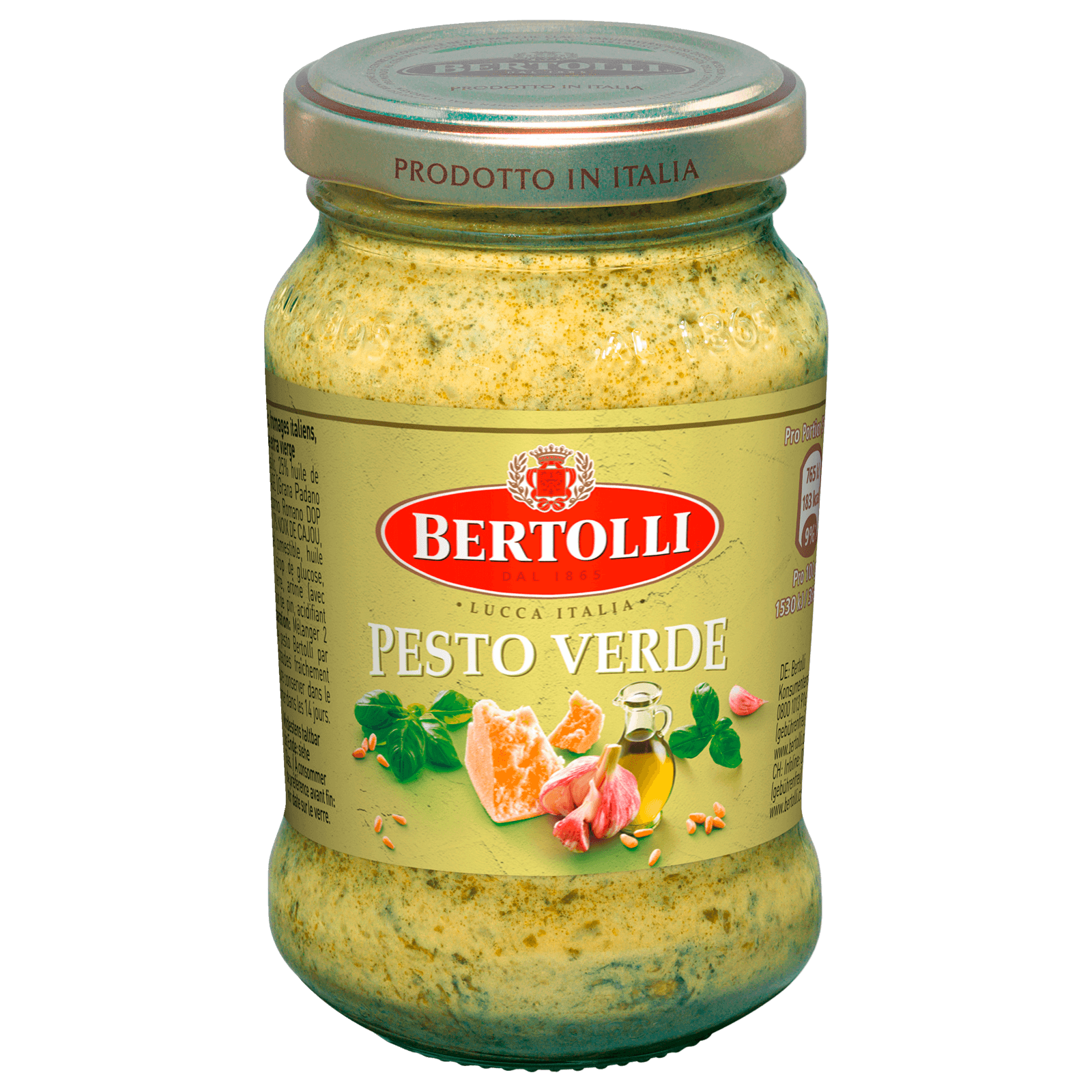 Bertolli Pesto Verde Glas 185 g bei REWE online bestellen!