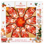 Niederegger Marzipan mit Zartbitter-Schokolade Weihnachtsmänner und Stern 125g