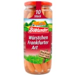 Böklunder Frankfurter Würstchen 500g, 10 Stück