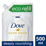 Dove Seife Pflegende Hand-Waschlotion Nachfüllbeutel 500 ml