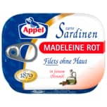 Appel Sardinen Madeleine rot in Olivenöl 80g