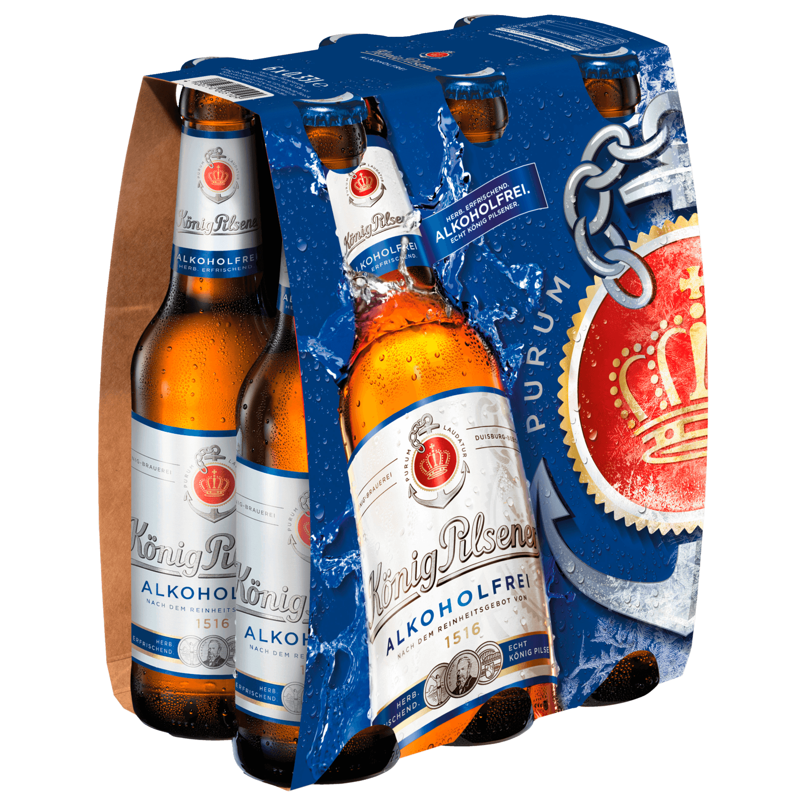 König Pilsener Alkoholfrei 6x0,33l Bei REWE Online Bestellen!