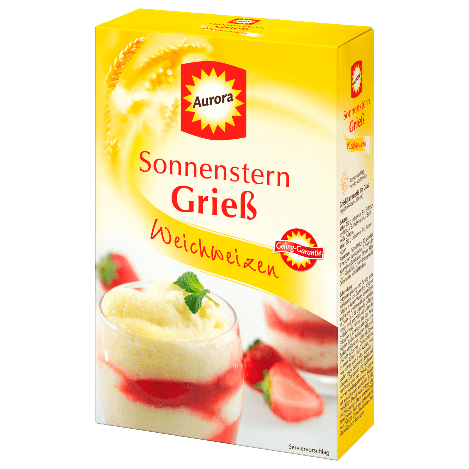 Aurora Sonnenstern-Grieß Weichweizen 0,5kg