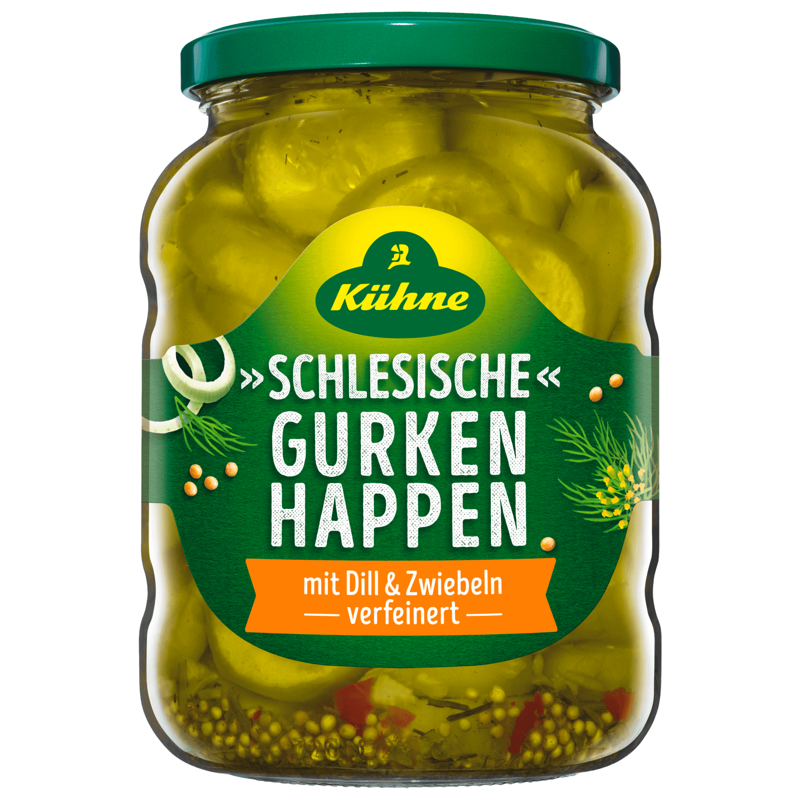 Kühne Schlesische Gurkenhappen 360g