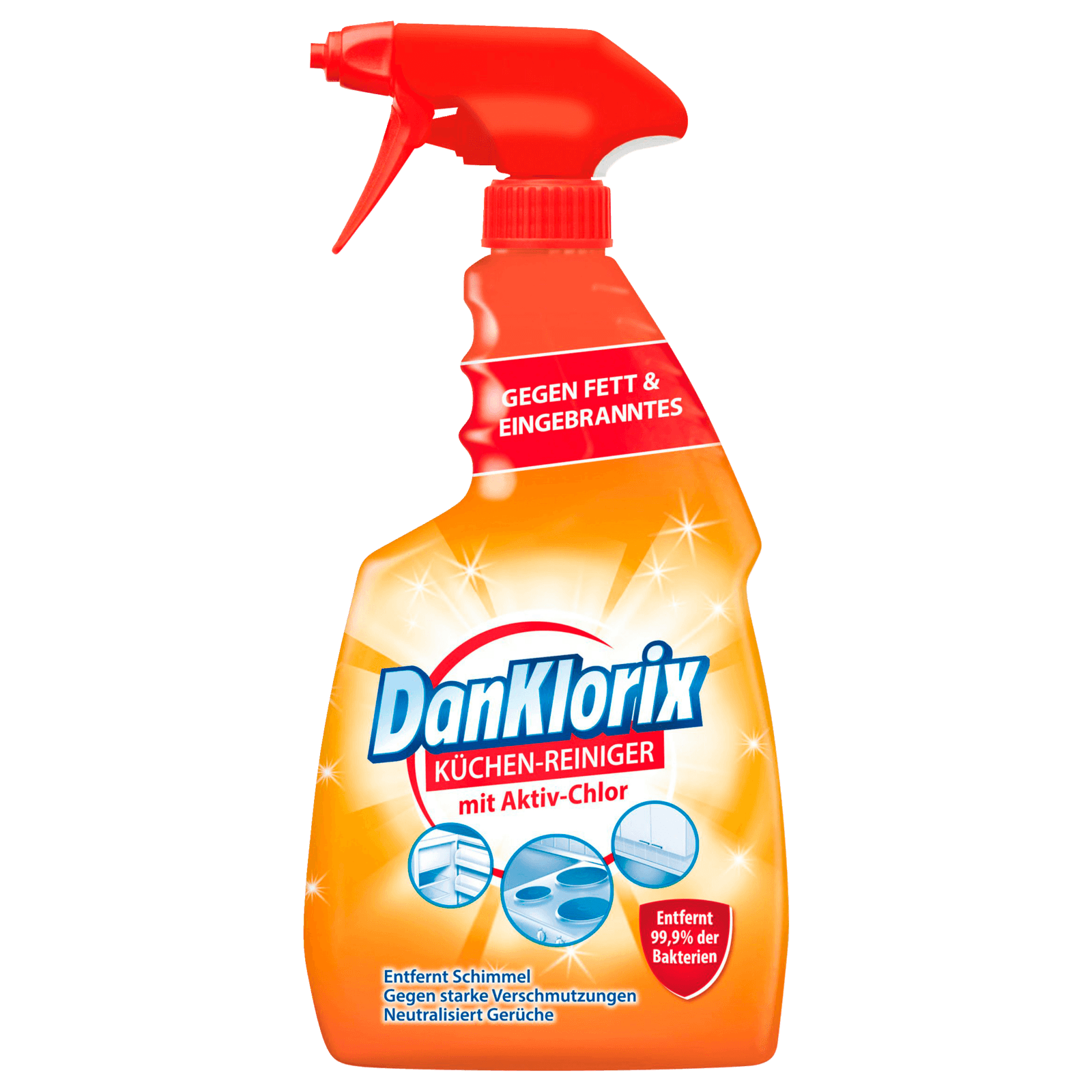 DanKlorix Hygiene-Reiniger Grüne Frische 1,5L