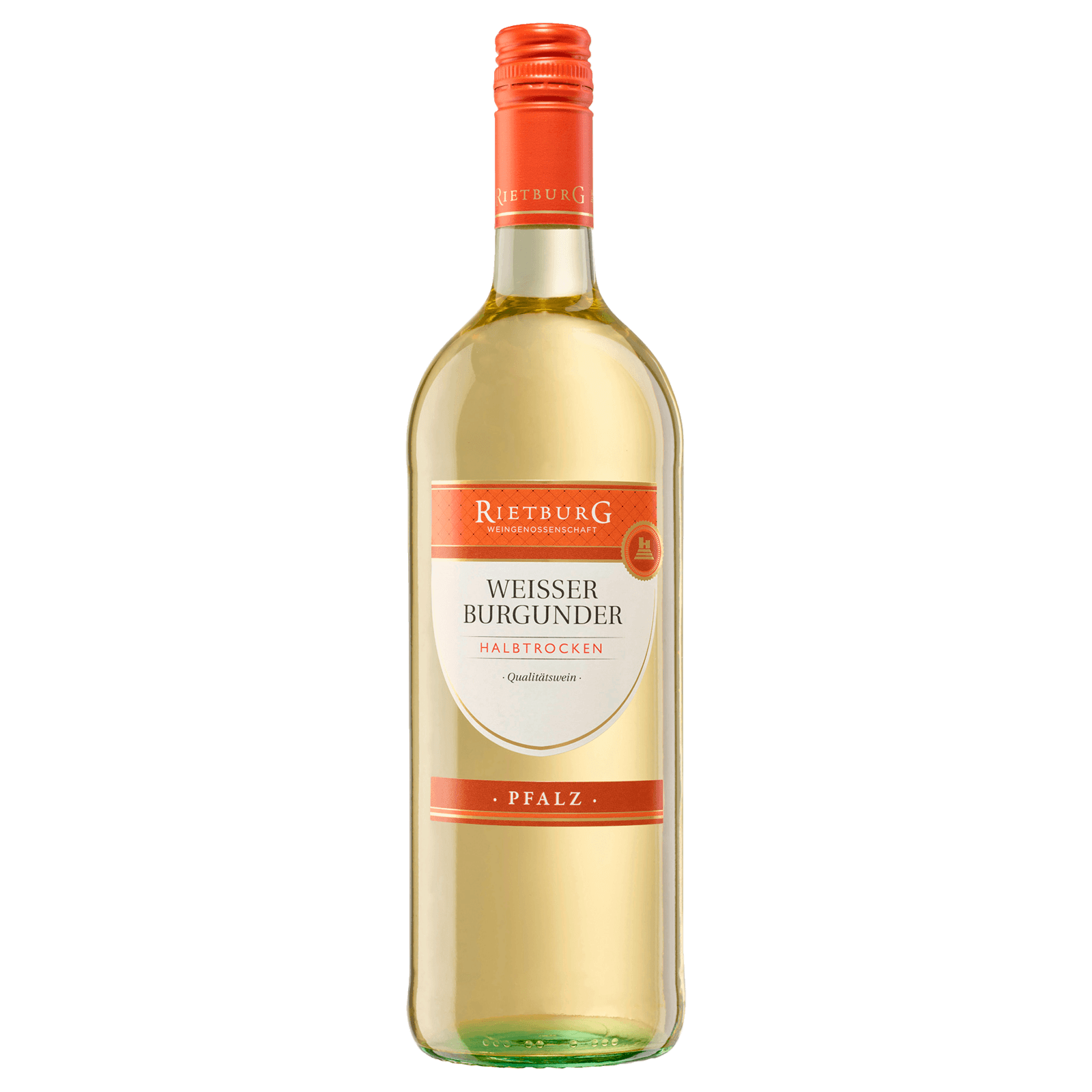 Rietburg Weißwein Weißer Burgunder REWE bei halbtrocken 1l online QbA bestellen