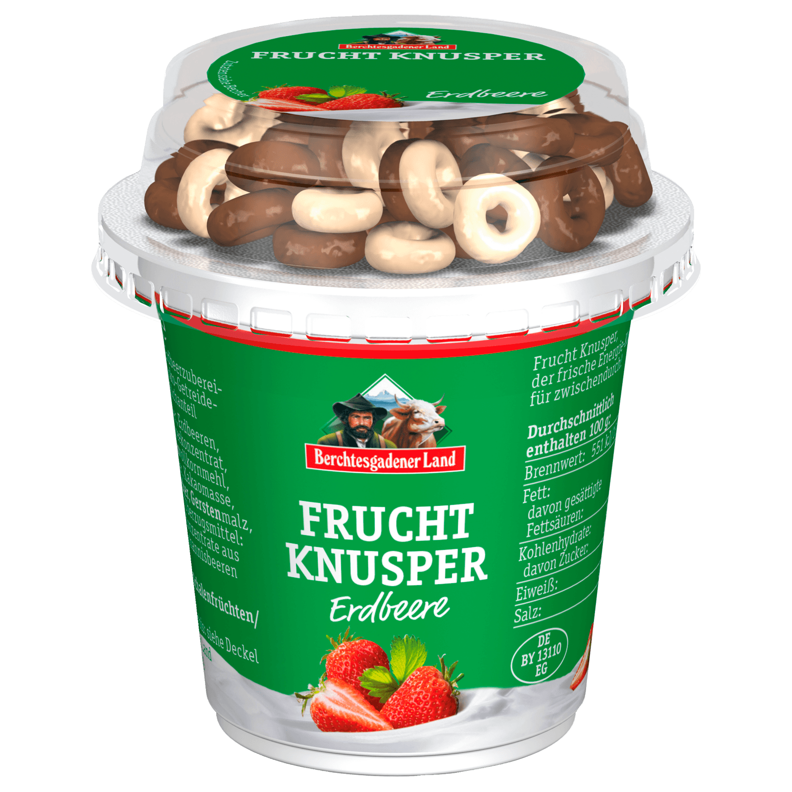 Berchtesgadener Land Frucht &amp; Knusper Erdbeer 150g bei REWE online ...