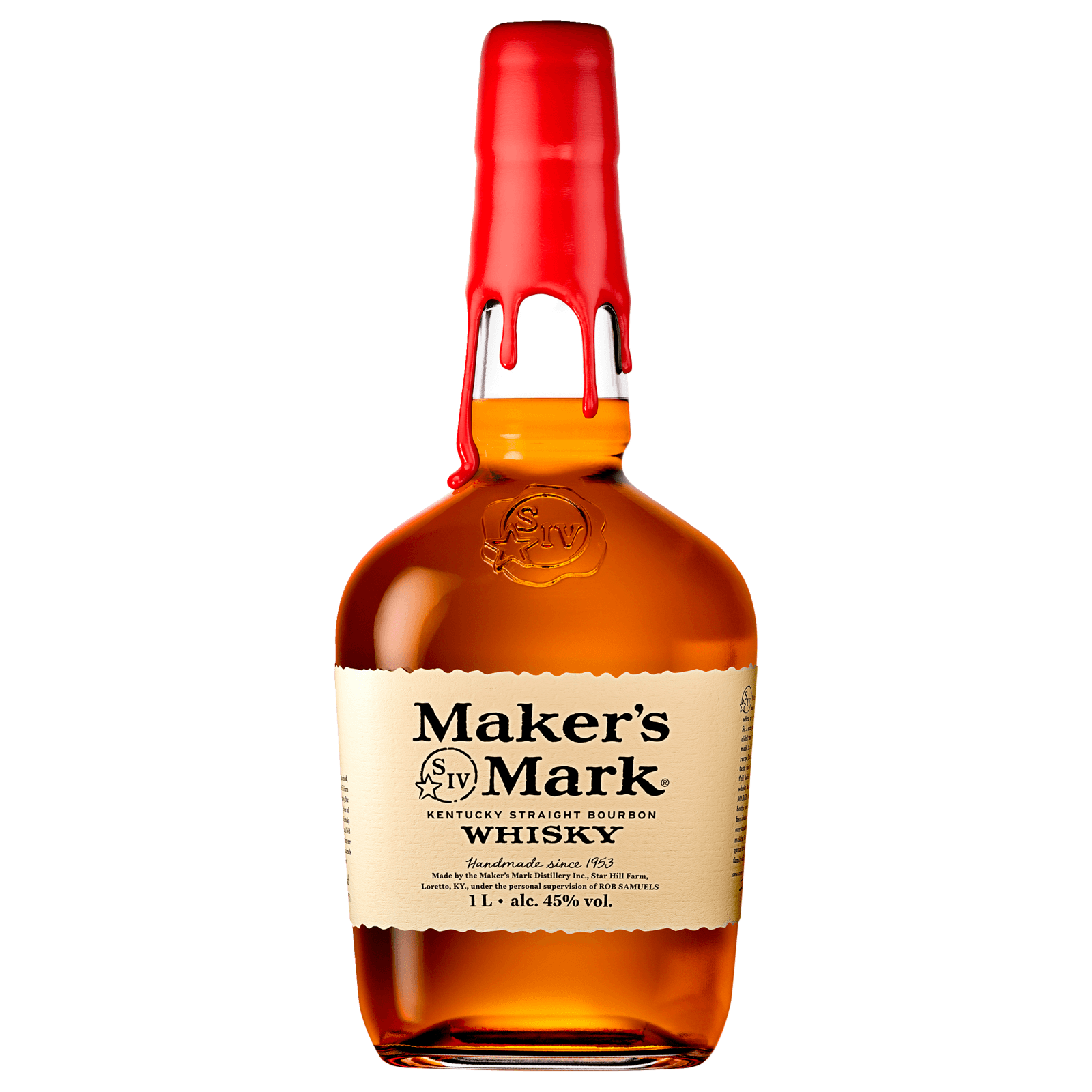 Makers Mark Kentucky Straight Bourbon Whisky Handmade 07l Bei Rewe