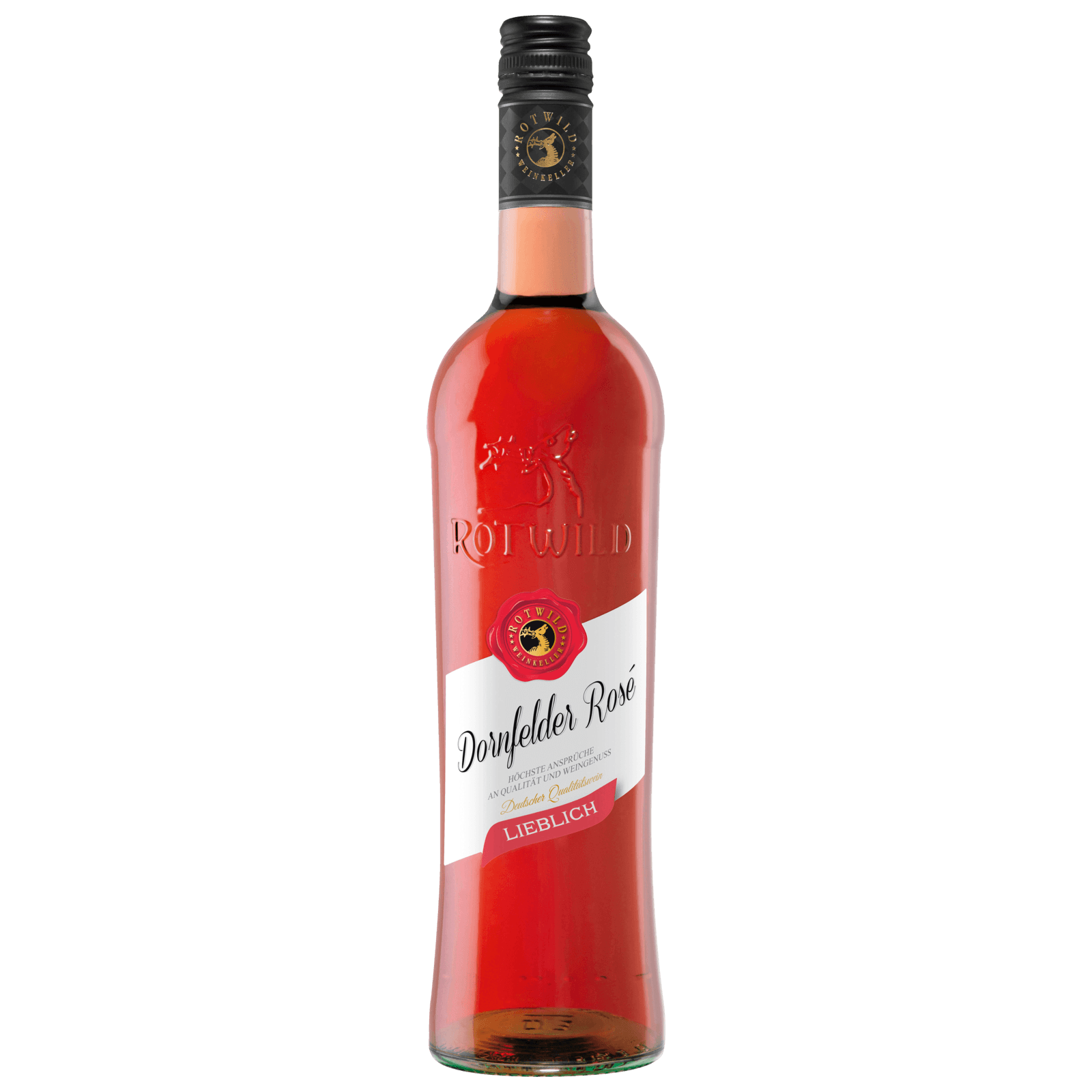 REWE QbA bei halbtrocken Rosé 0,75l bestellen! Dornfelder Rotwild online