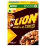 Nestle Lion Cereals Karamell und Schoko Cerealien mit Vollkorn 400g
