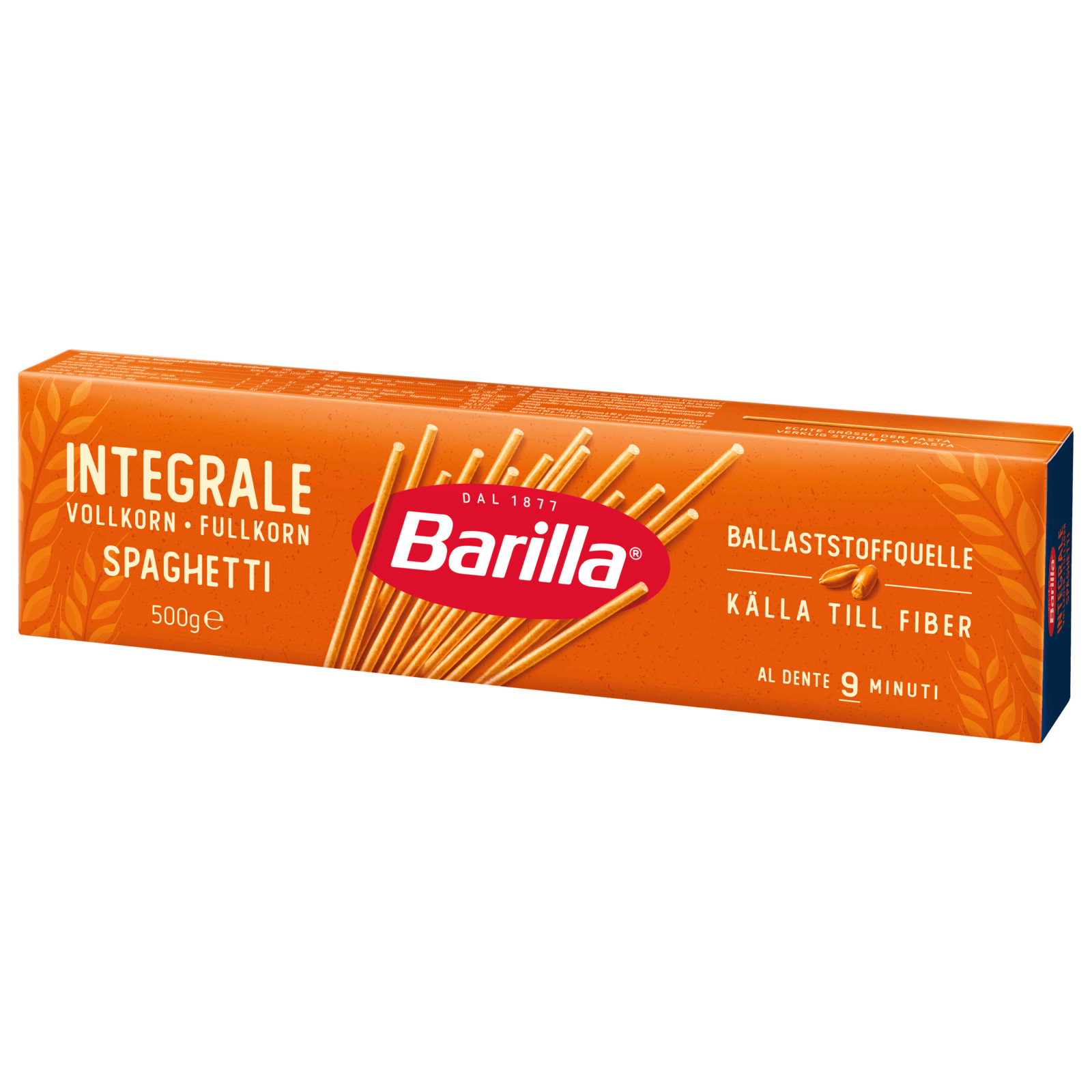 Barilla Pasta Nudeln Spaghetti Vollkorn Integrale 500g