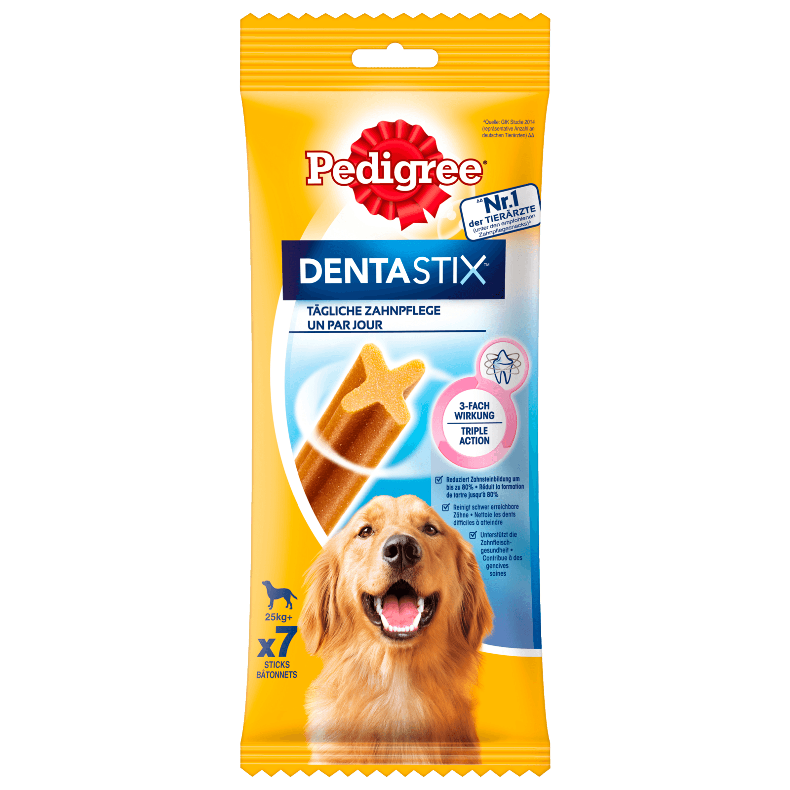 Pedigree Hundesnack Dentastix tägliche Zahnpflege für große Hunde 7