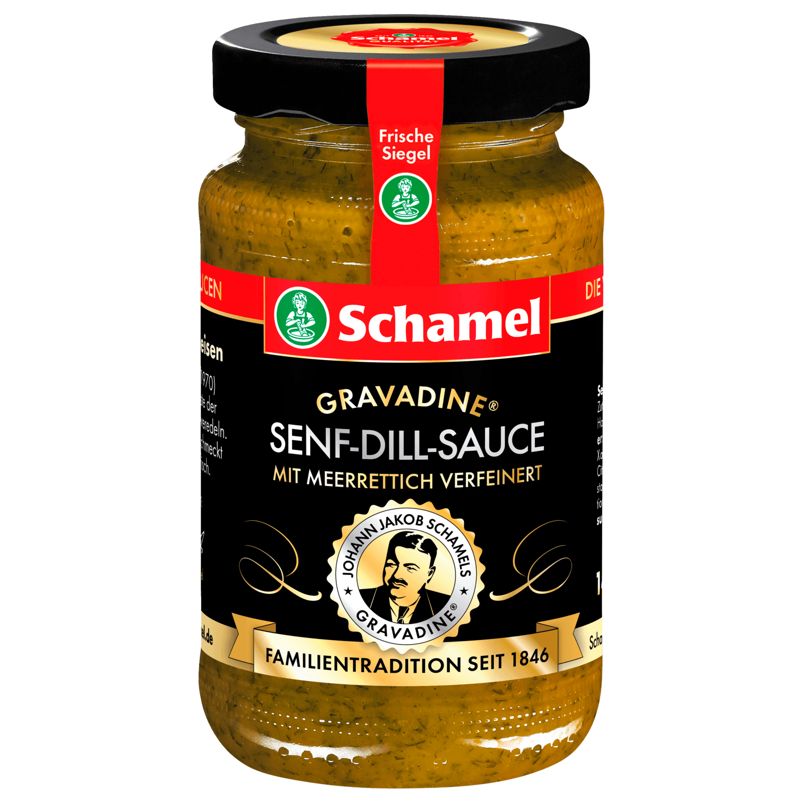 Schamel Gravadine Senf-Dill-Sauce mit Meerrettich &amp; Honig 140ml bei ...