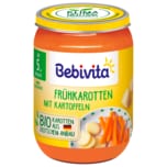 Bebivita Bio Frühkarotten mit Kartoffeln 190g