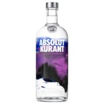 Absolut Kurant Blackcurrant Flavored Vodka 1l