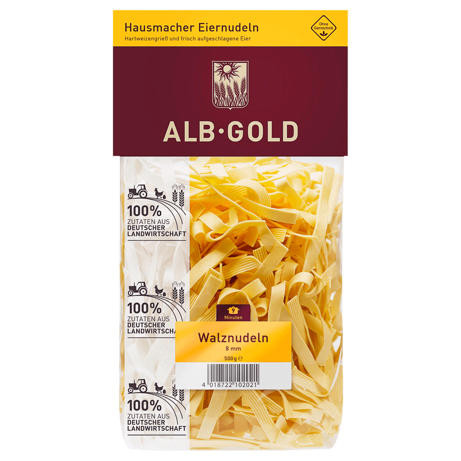 Alb-Gold Walznudeln 8mm 500g  für 2.99 EUR