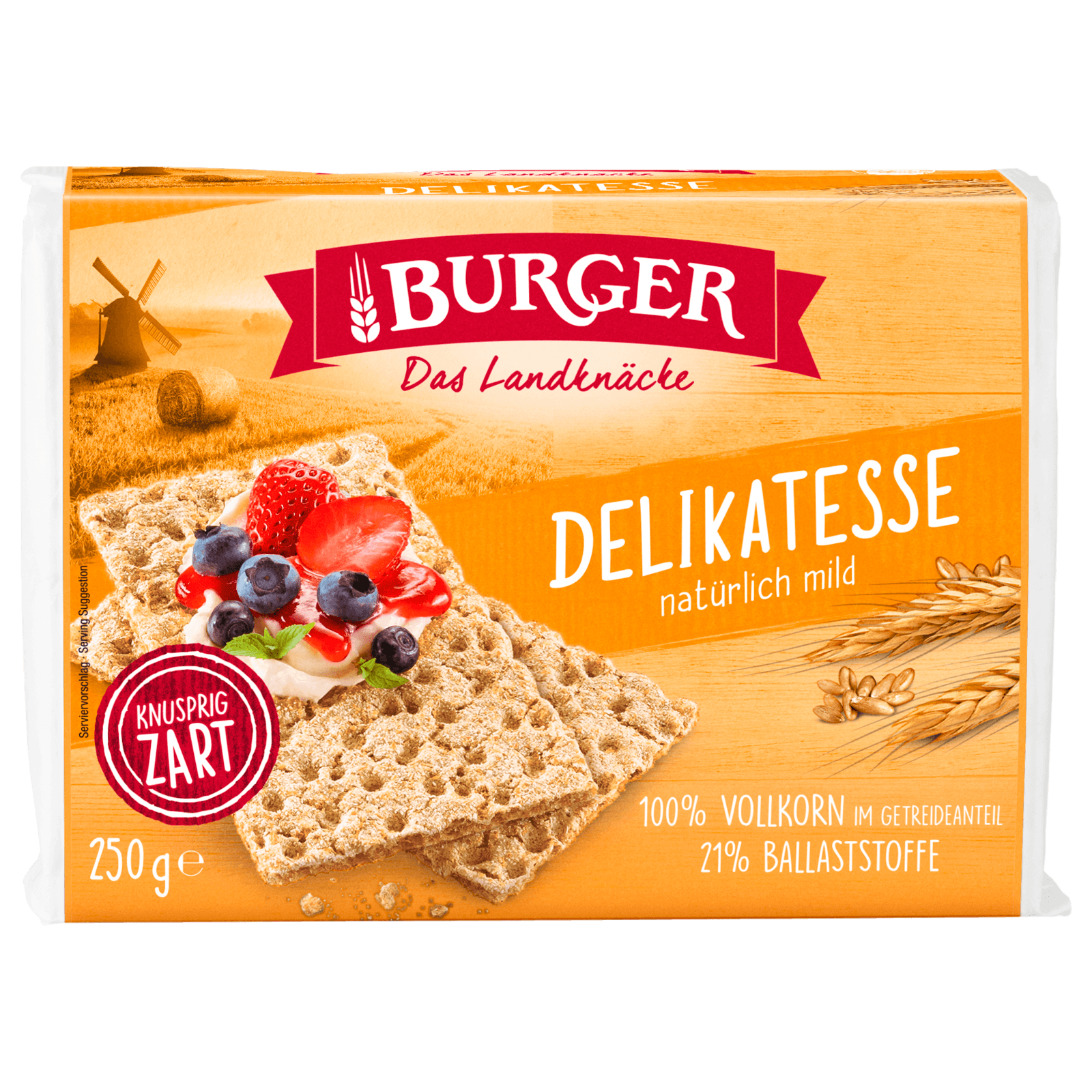 Burger Knäckebrot Delikatess 250g