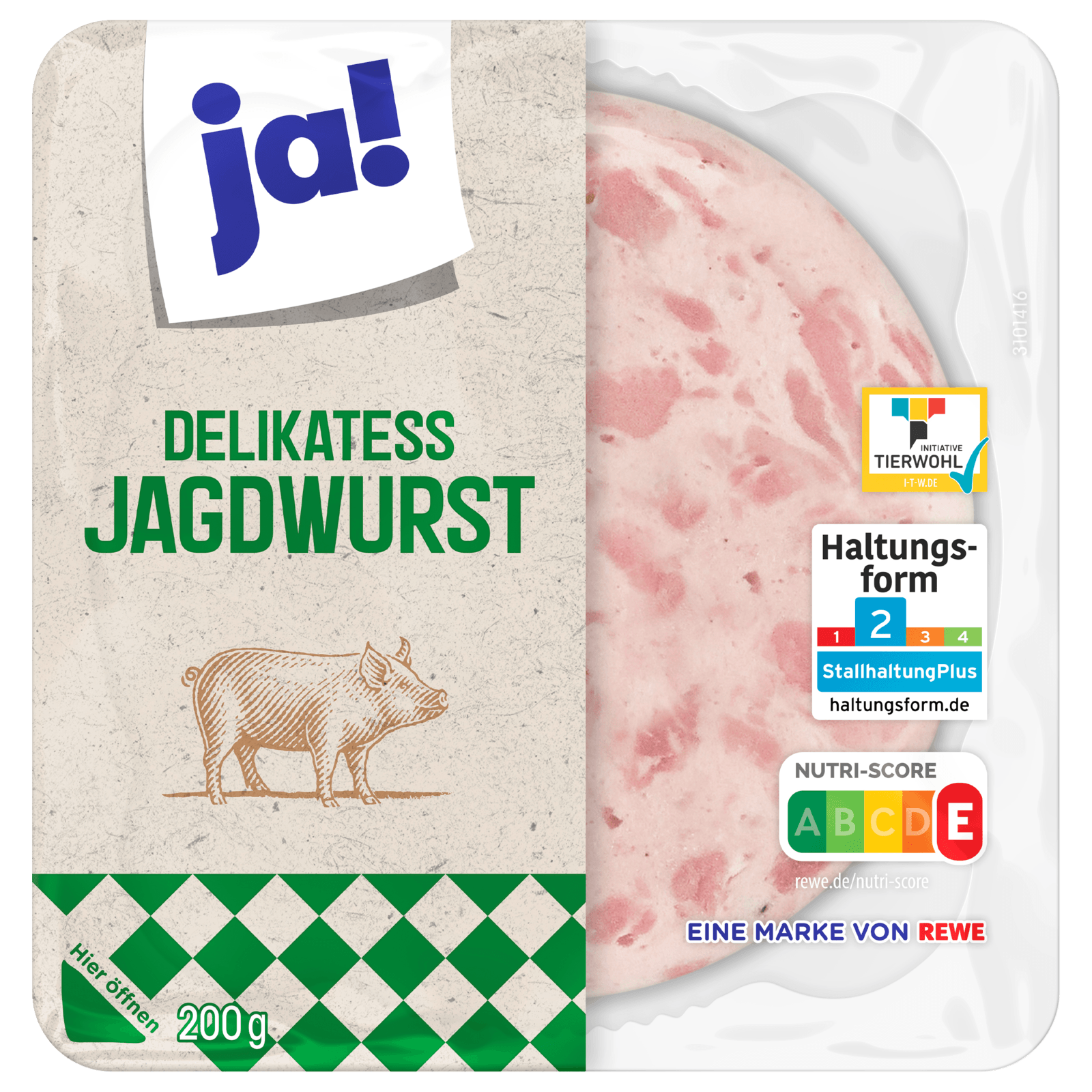 ja! Jagdwurst 200g