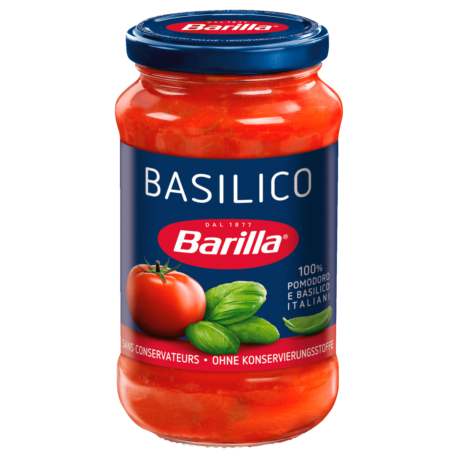 Barilla Pastasauce Basilico 400g