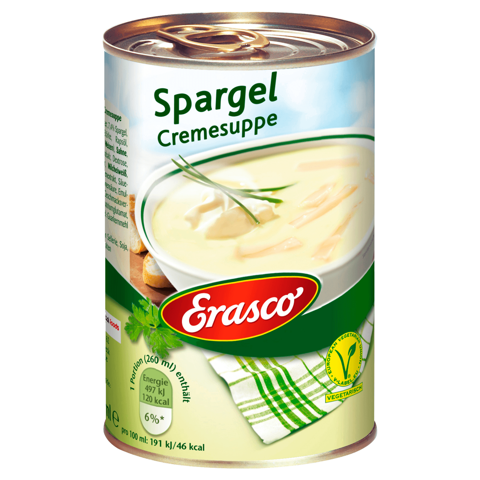 Erasco Spargel-Cremesuppe 390ml