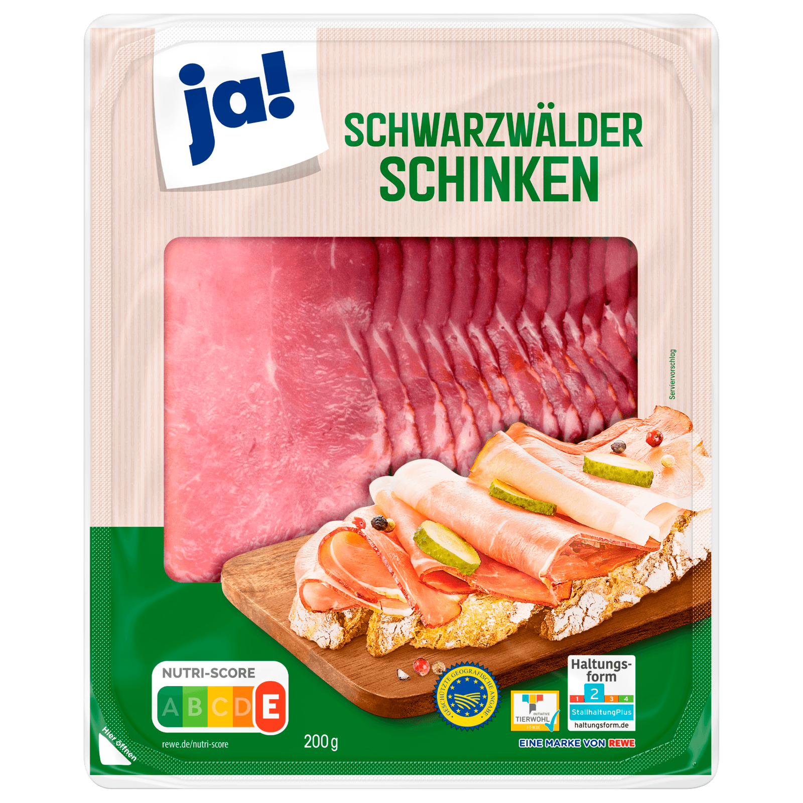 ja! Schwarzwälder Schinken 200g