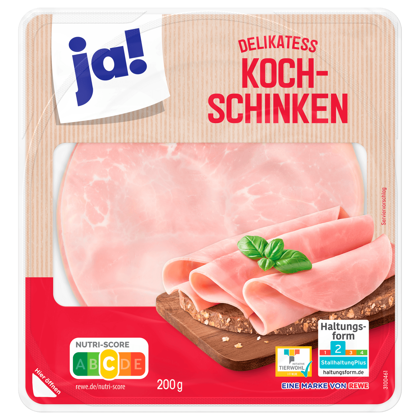 ja! Delikatess-Kochschinken 200g