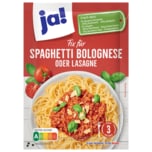 ja! Fix Saucenpulver für Spaghetti Bolognese oder Lasagne 45g