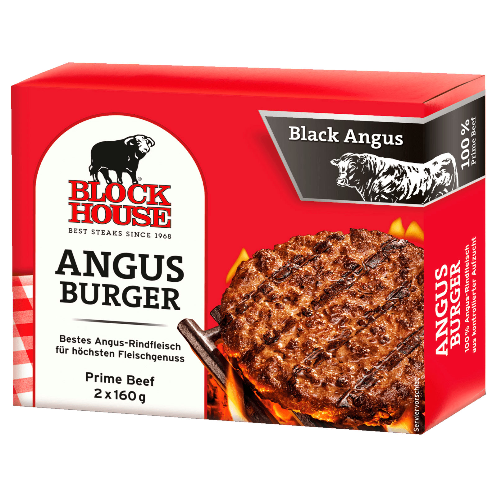 Block House Block Burger Black Angus 2x160g bei REWE ...