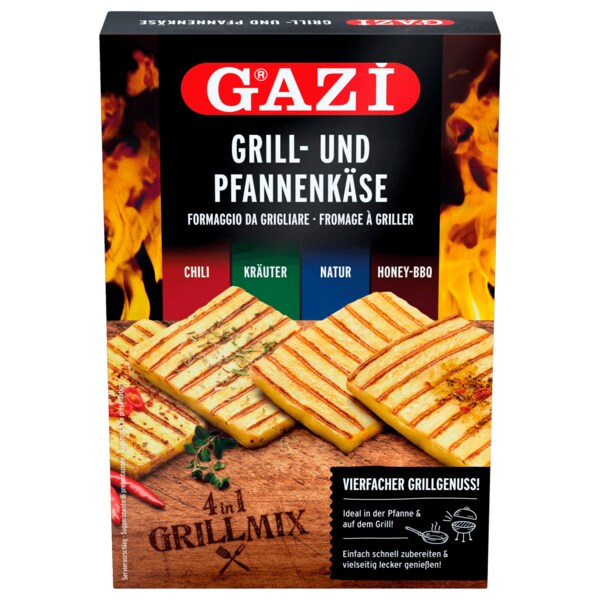 Gazi Grill- & Pfannenkäse 4in1 Mix...