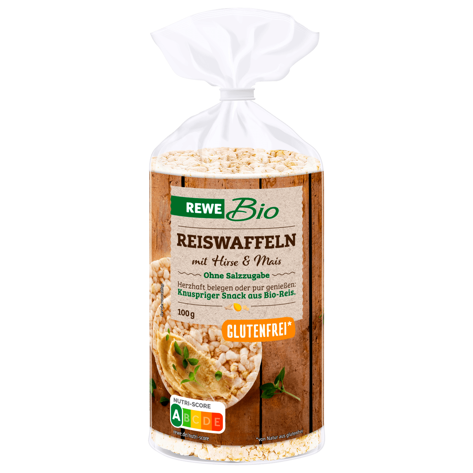 REWE Bio Reiswaffeln mit Hirse und Mais 100g bei REWE online bestellen!
