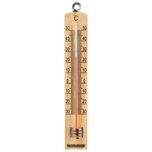 Fackelmann Tecno Holz-Thermometer 18cm