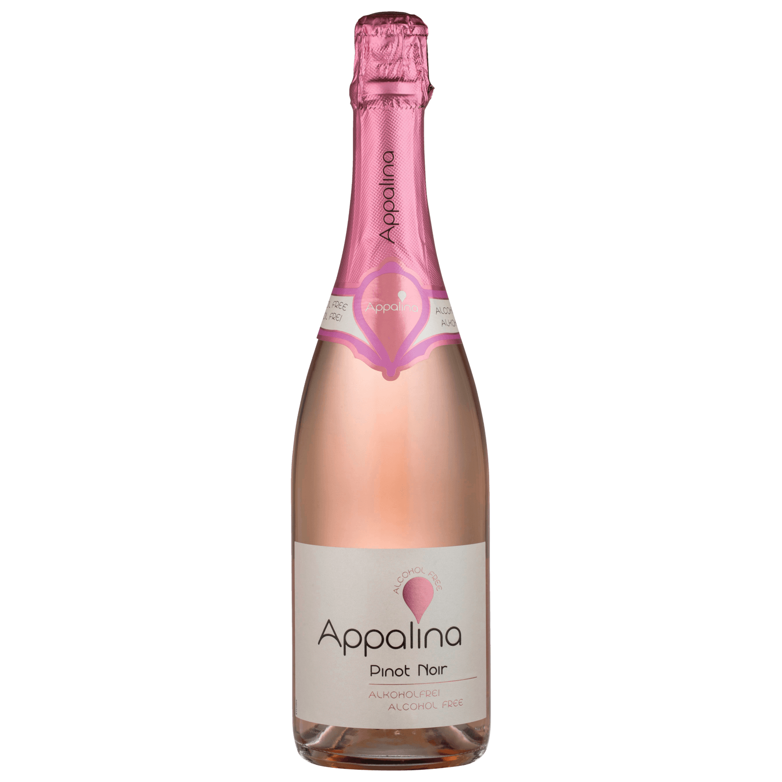 Appalina Pinot Noir alkoholfrei Roséwein 0,75l bei REWE online bestellen! | Champagner & Sekt