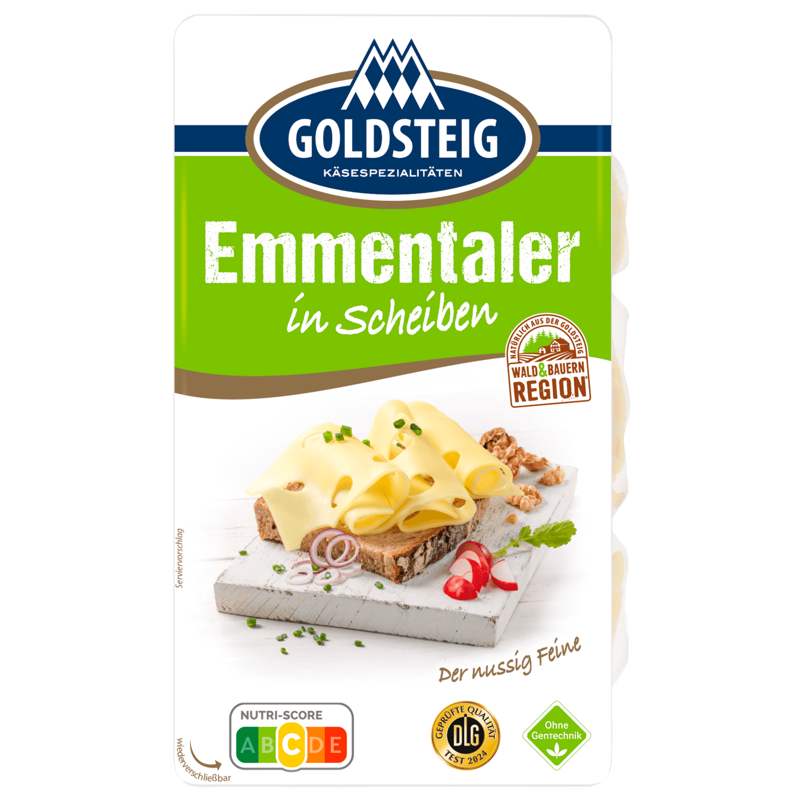 Goldsteig Emmentaler Scheiben 150g bei REWE online bestellen!