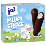 ja! Vanille Milky Sticks mit Alpenvollmilch 12x42ml