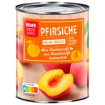 REWE Beste Wahl Pfirsiche Halbe Frucht 230ml