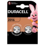Duracell Knopfzellen Lithium CR 2016 2 Stück